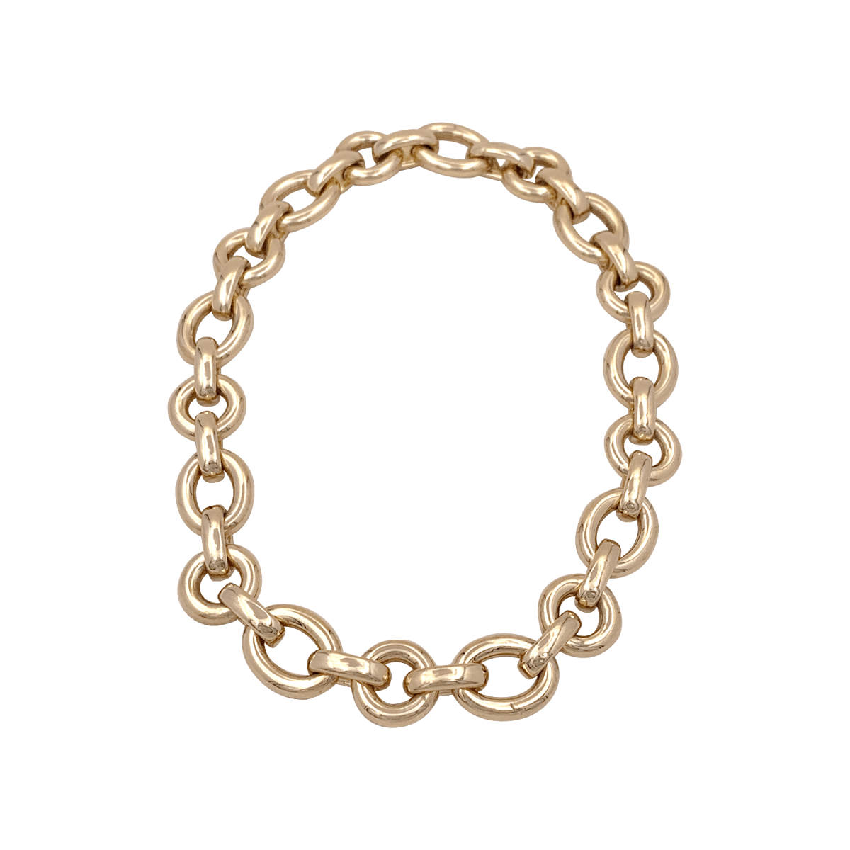 Collier Chaîne CHAUMET "Ovronde" en or jaune - Castafiore