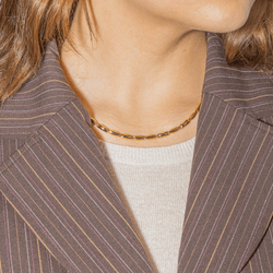 Collier Chaîne CHIMENTO "Bamboo Classique" en or jaune - Castafiore