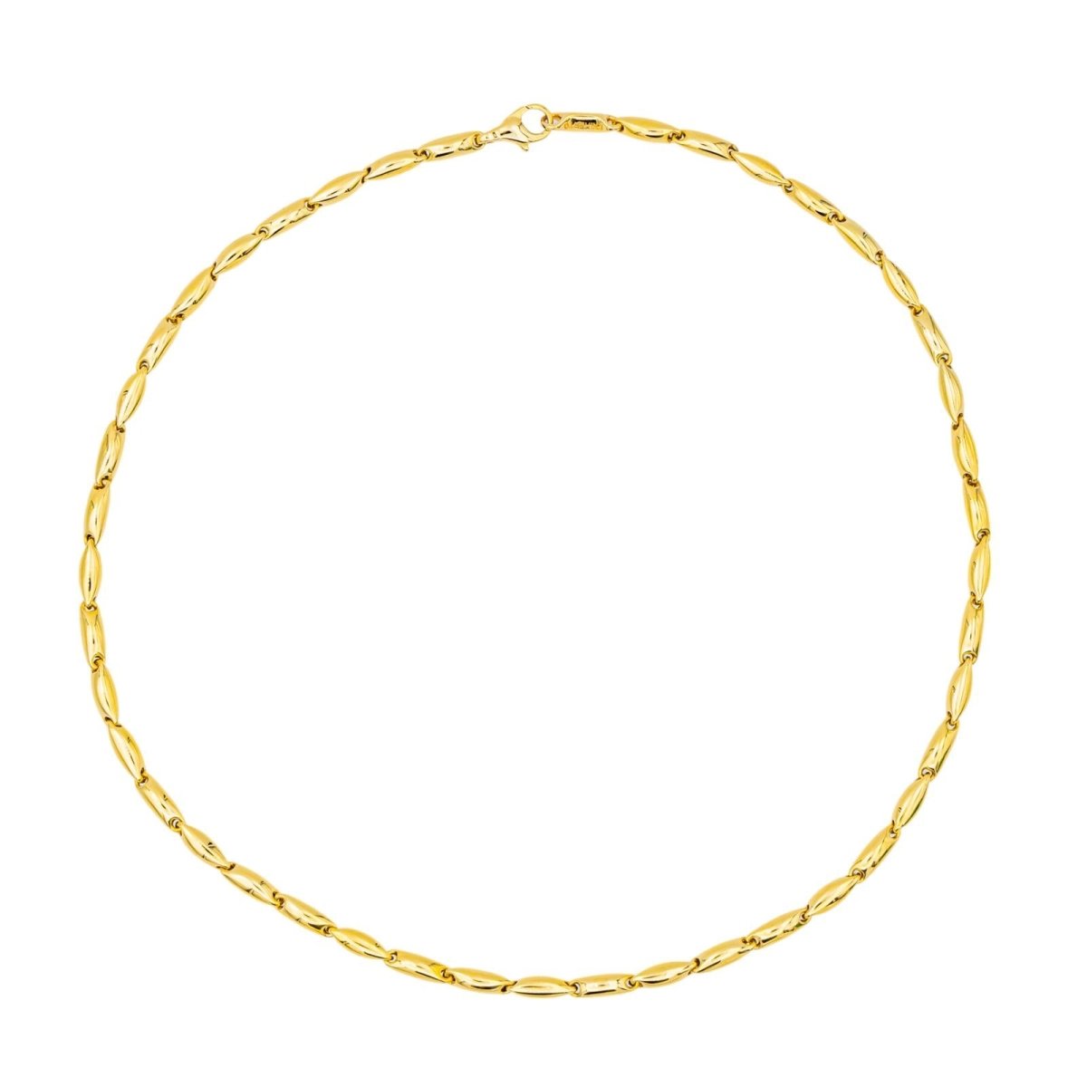 Collier Chaîne CHIMENTO "Bamboo Classique" en or jaune - Castafiore