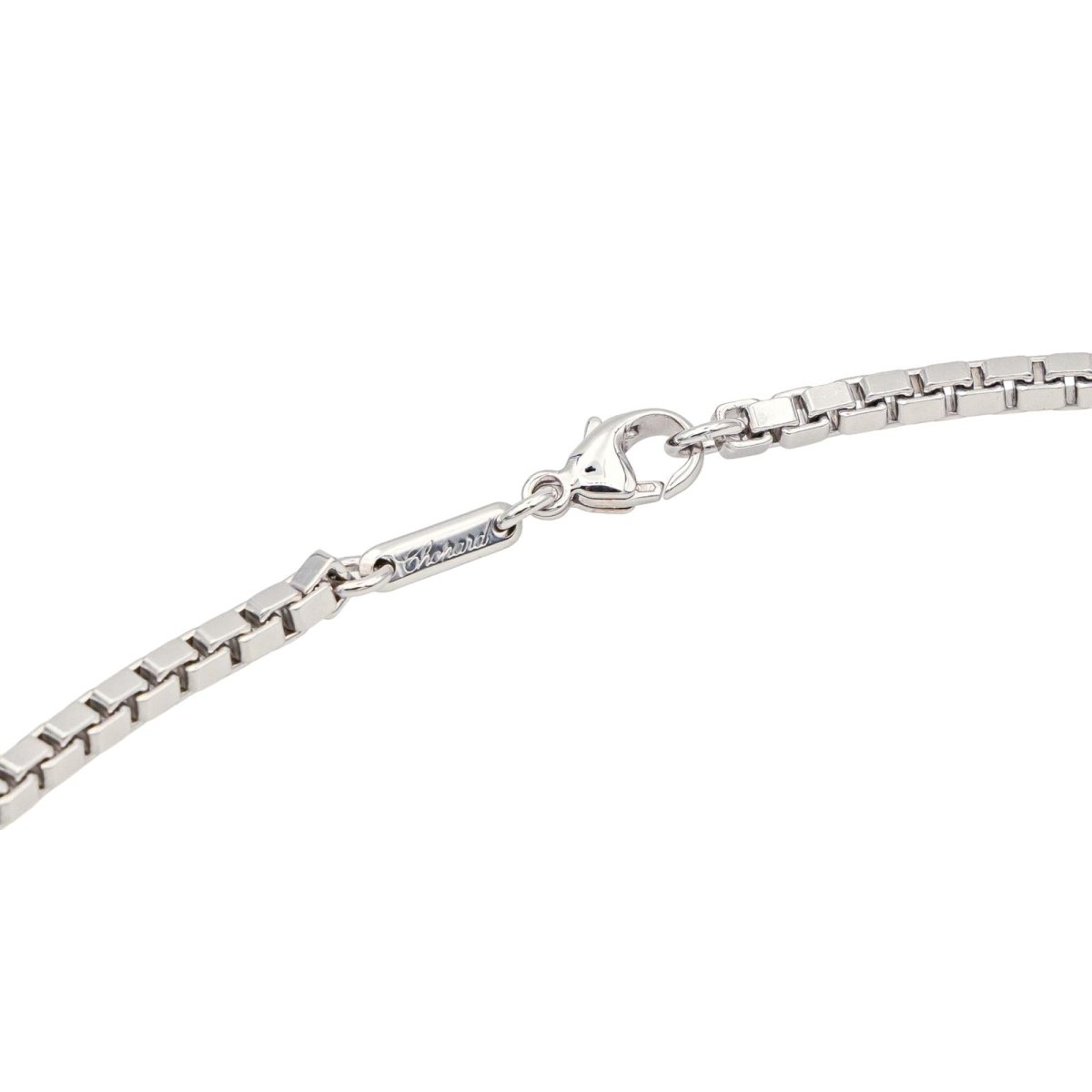Collier Chaîne CHOPARD en or blanc - Castafiore