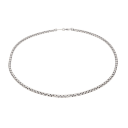 Collier Chaîne CHOPARD en or blanc - Castafiore