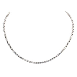Collier Chaîne CHOPARD en or blanc - Castafiore