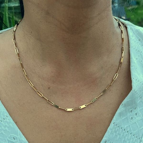 Collier Chaîne DINH VAN en or jaune - Castafiore