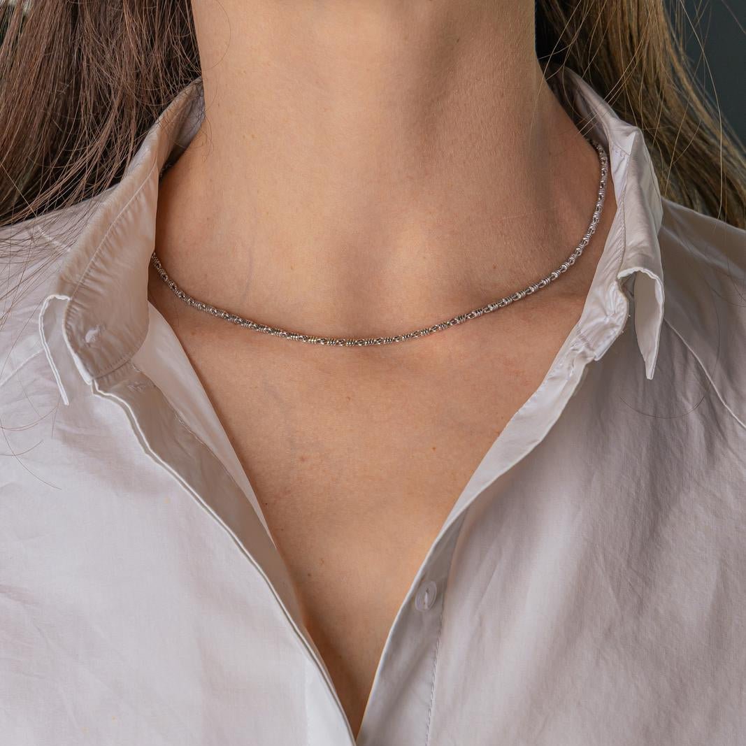 Collier Chaîne en or blanc - Castafiore