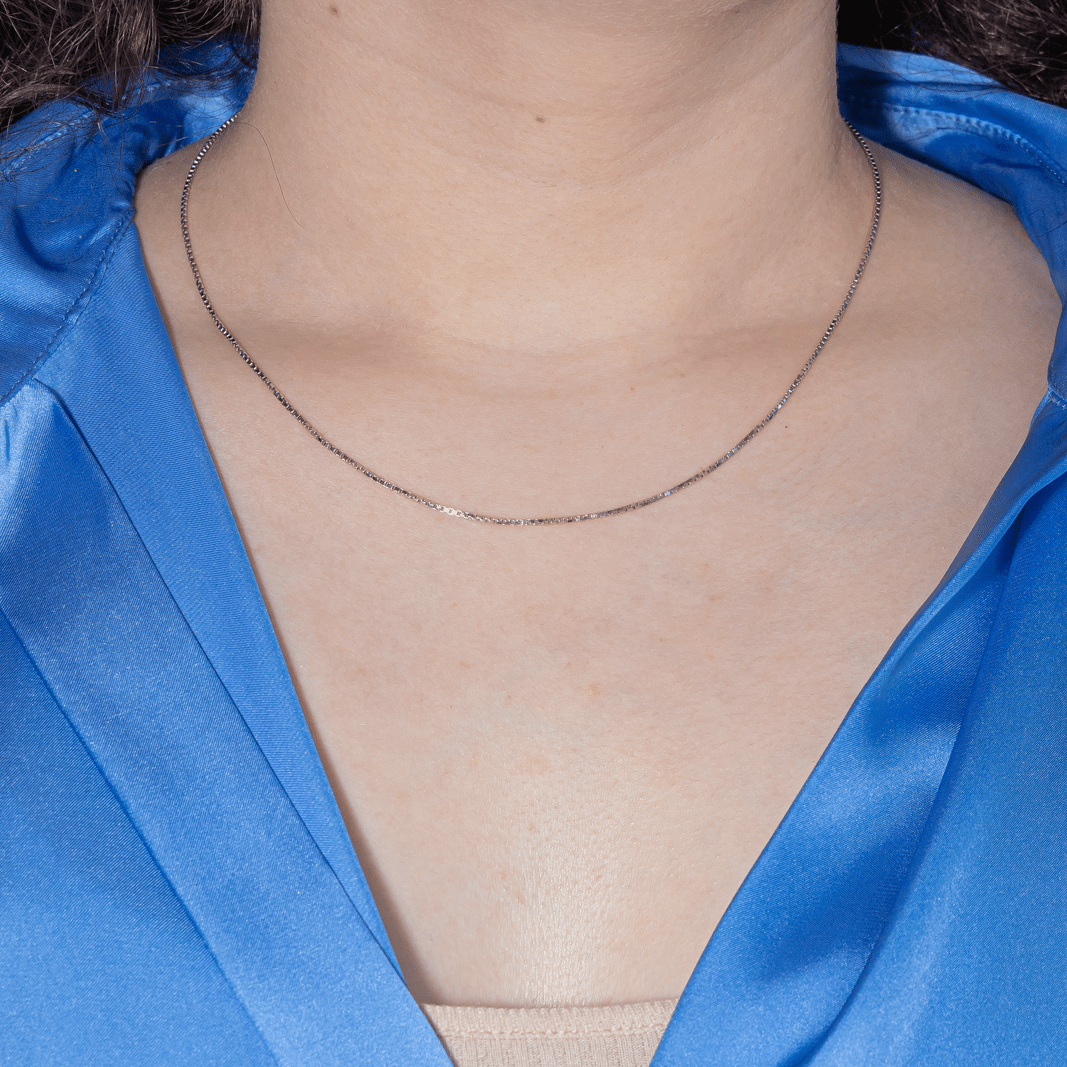 Necklace White gold chain