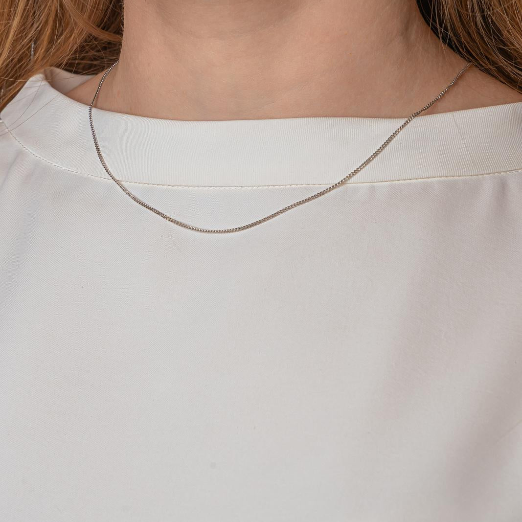 Collier Chaîne en or blanc - Castafiore