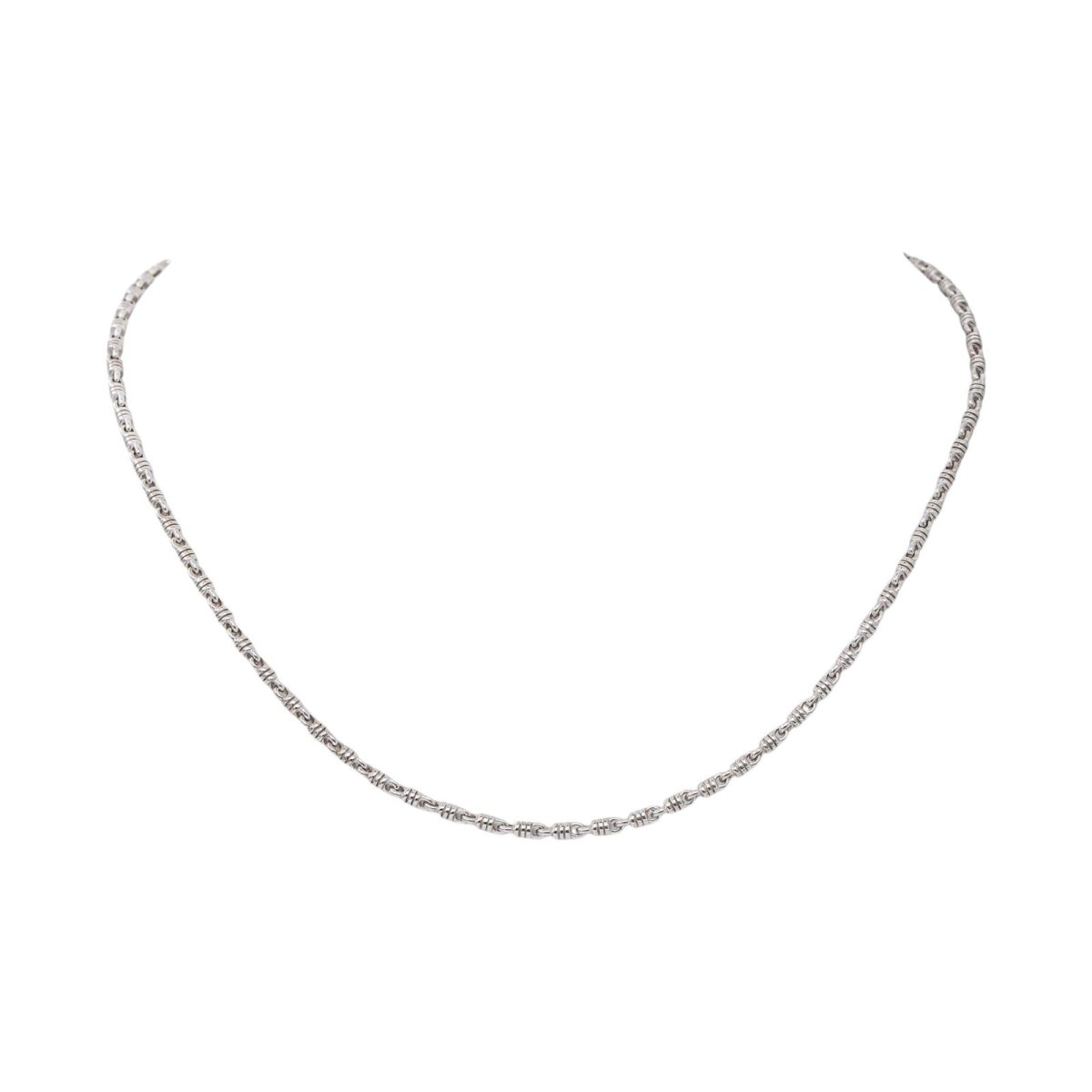 Collier Chaîne en or blanc - Castafiore