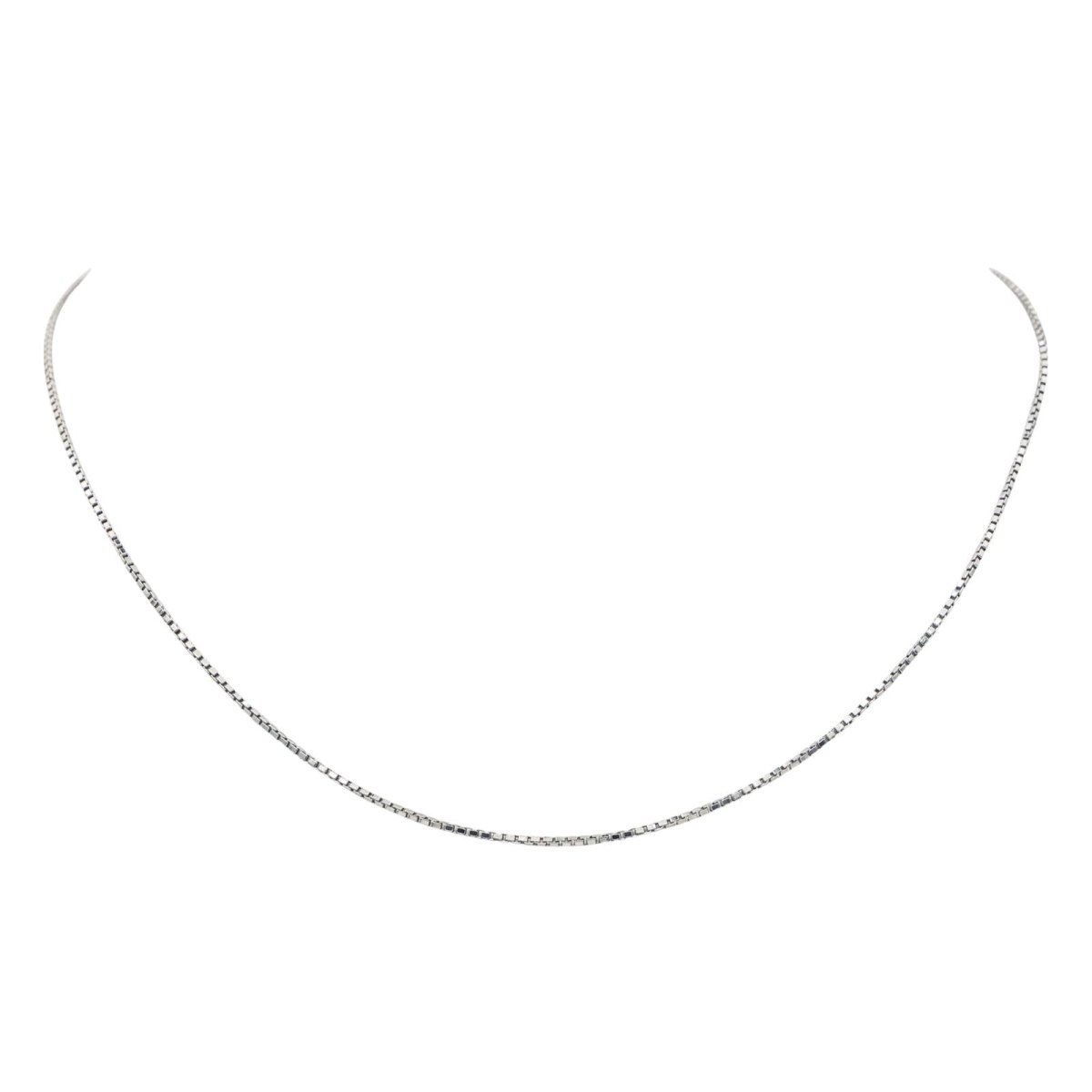 Necklace White gold chain
