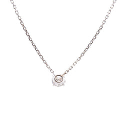 Collier Chaîne en or blanc et diamant - Castafiore