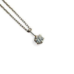 Collier Chaîne en or blanc et diamant - Castafiore