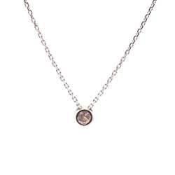 Collier Chaîne en or blanc et diamant - Castafiore