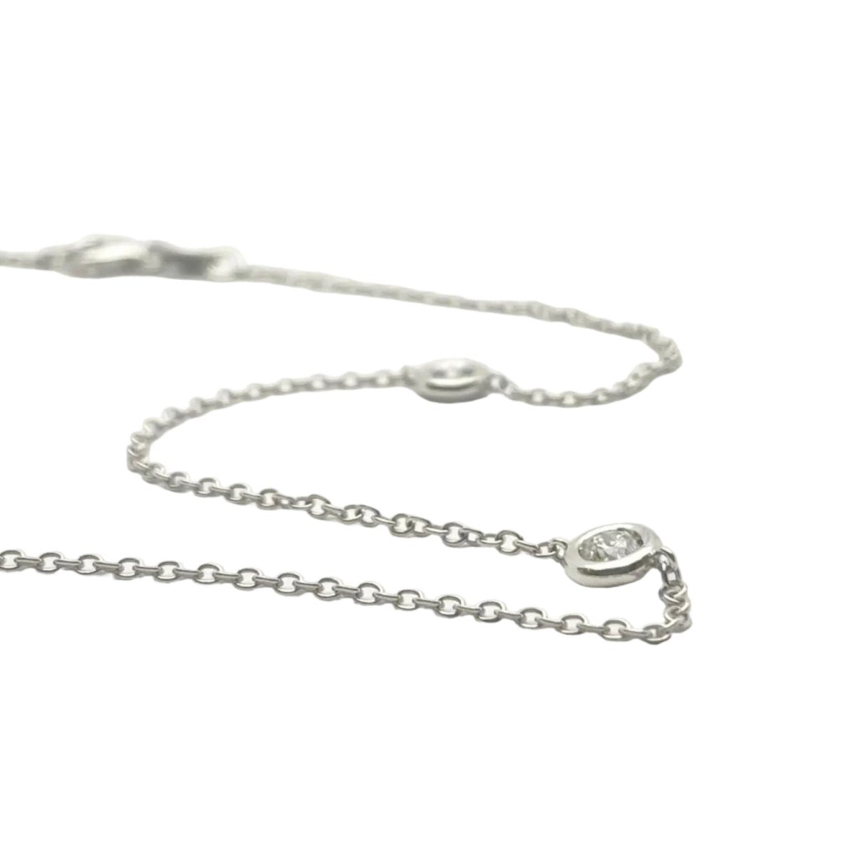 Collier Chaîne en or blanc et diamants - Castafiore