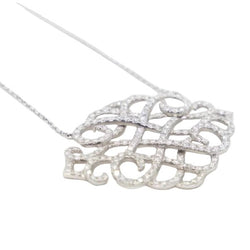 Collier Chaîne en or blanc et diamants - Castafiore