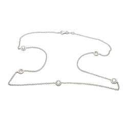 Collier Chaîne en or blanc et diamants - Castafiore