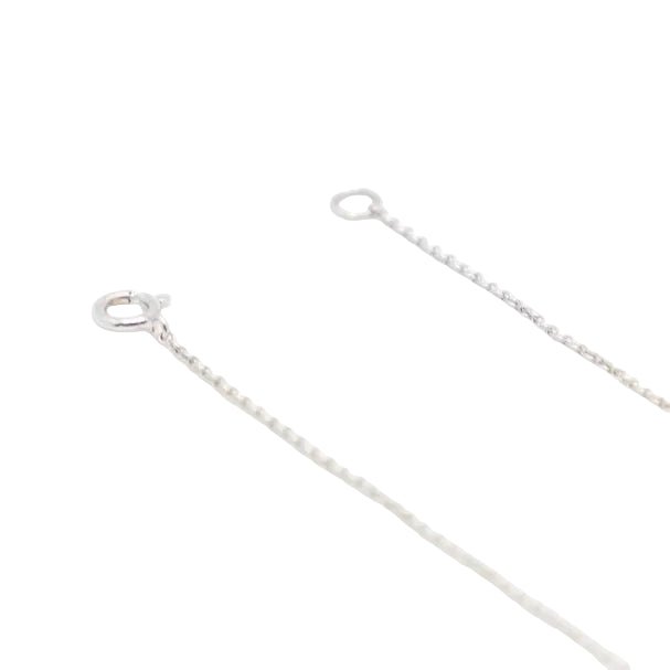 Collier Chaîne en or blanc et diamants - Castafiore