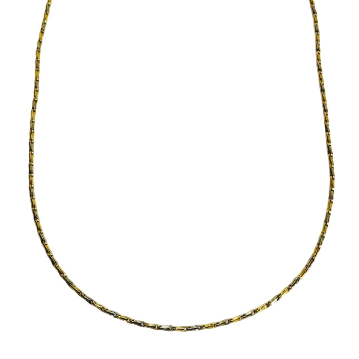 Collier Chaîne en or blanc et or jaune - Castafiore