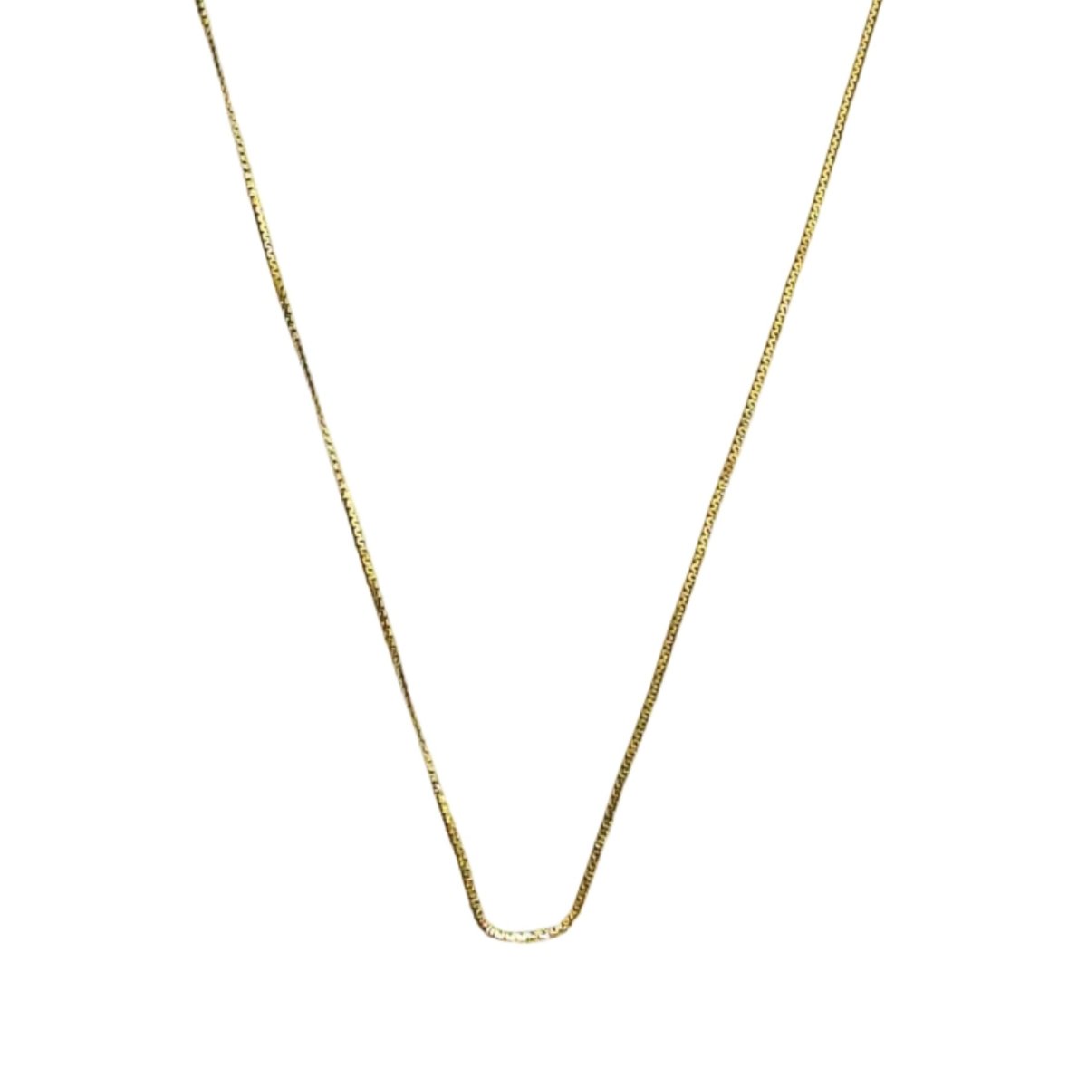 Collier Chaîne en or champagne - Castafiore