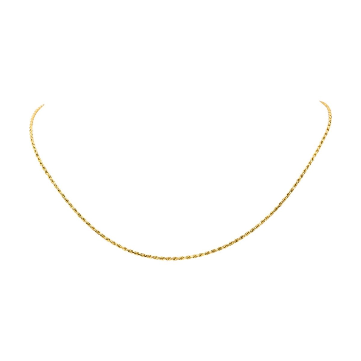 Collier Chaîne en or jaune - Castafiore