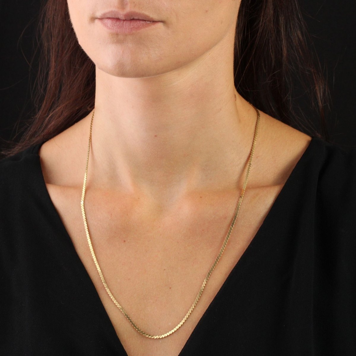 Collier Chaîne en or jaune - Castafiore