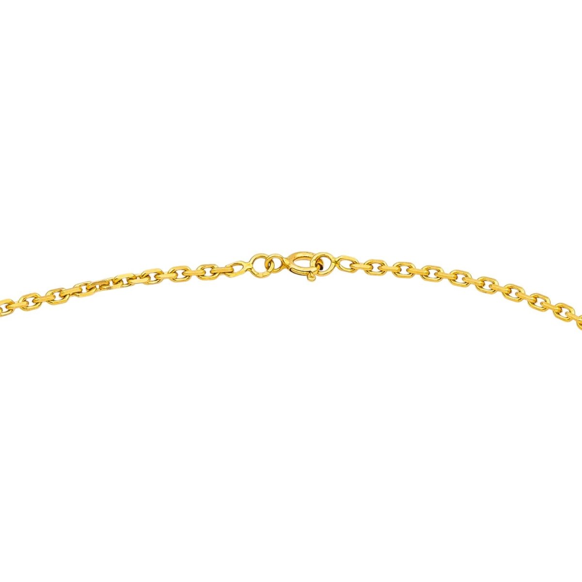 Necklace  Maille forçat Yellow gold