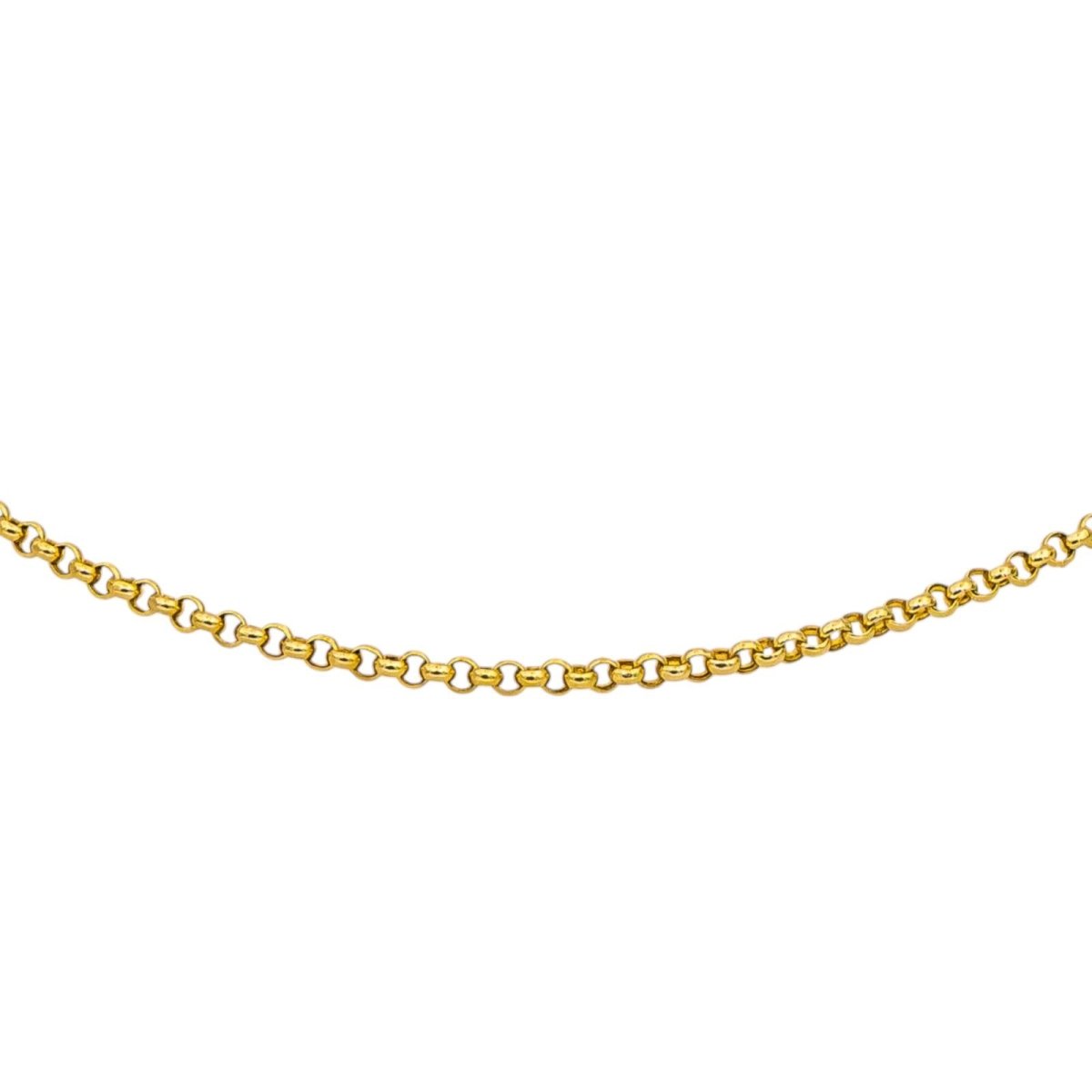 Necklace Yellow gold mesh