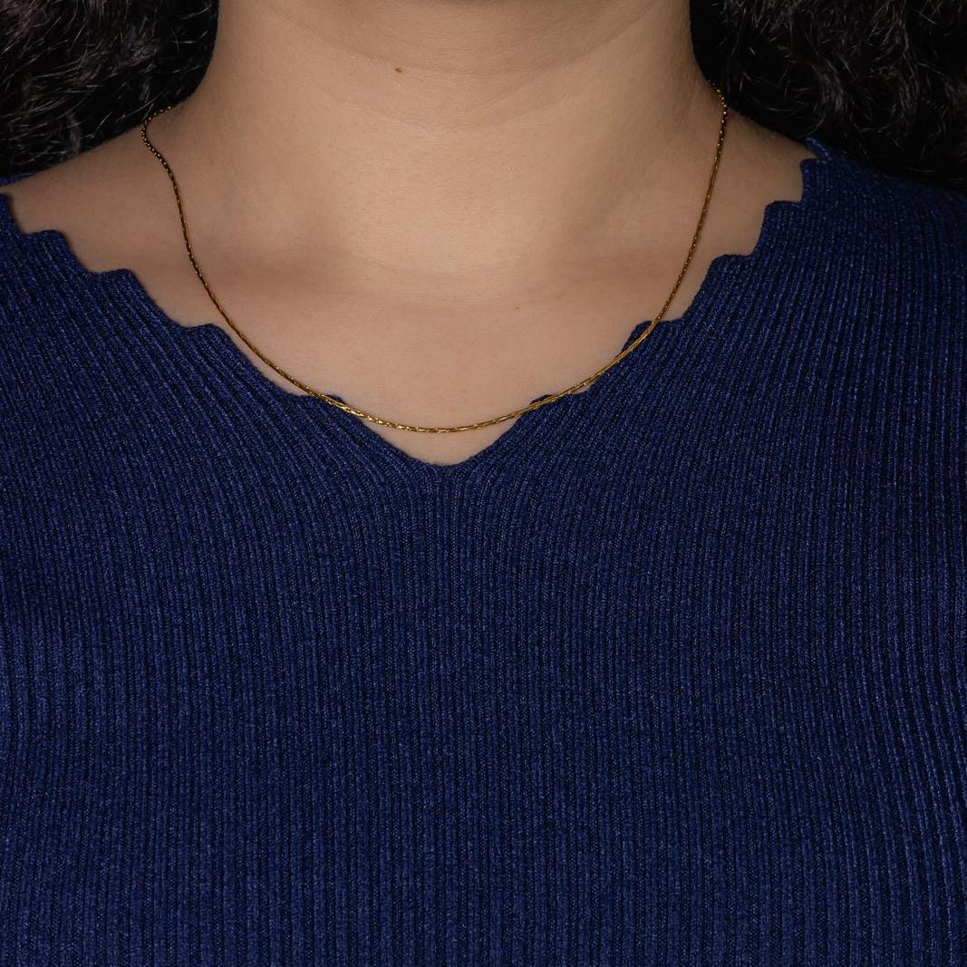 Necklace  Yellow gold