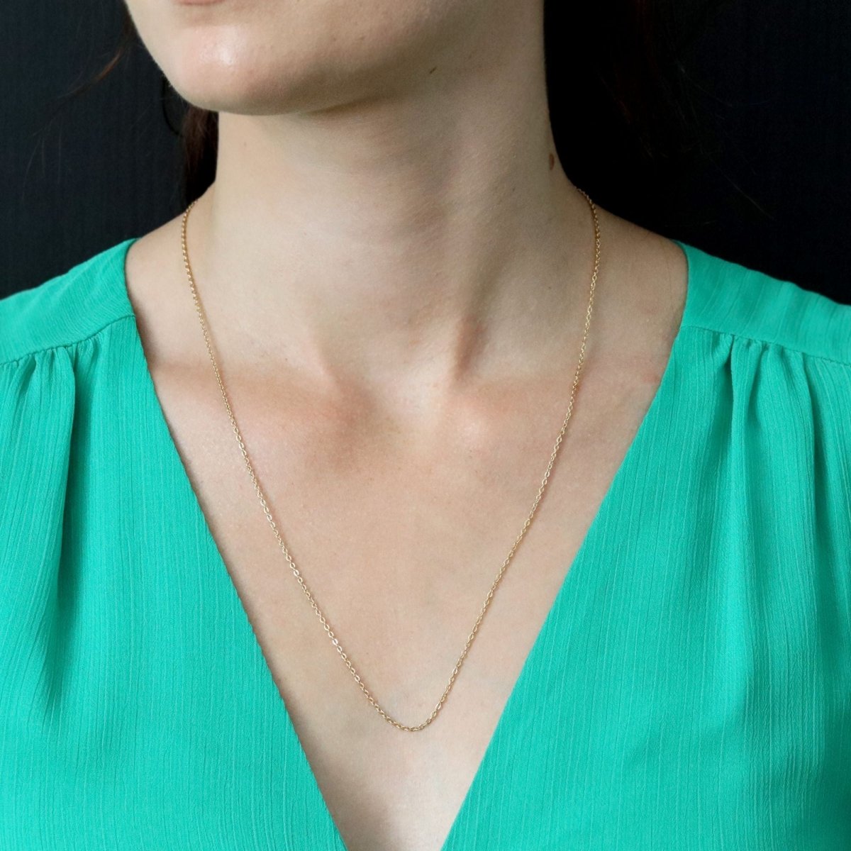 Collier Chaîne en or jaune - Castafiore