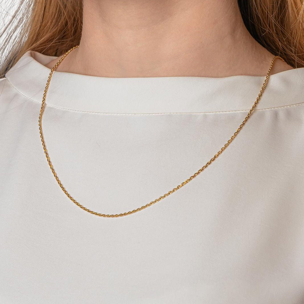 Collier Chaîne en or jaune - Castafiore