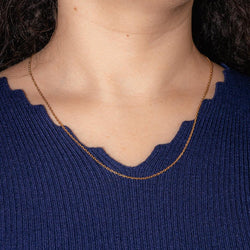 Collier Chaîne en or jaune - Castafiore