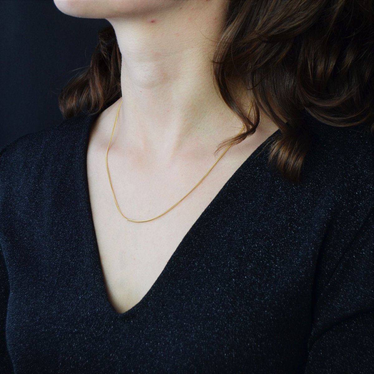 Collier Chaîne en or jaune - Castafiore