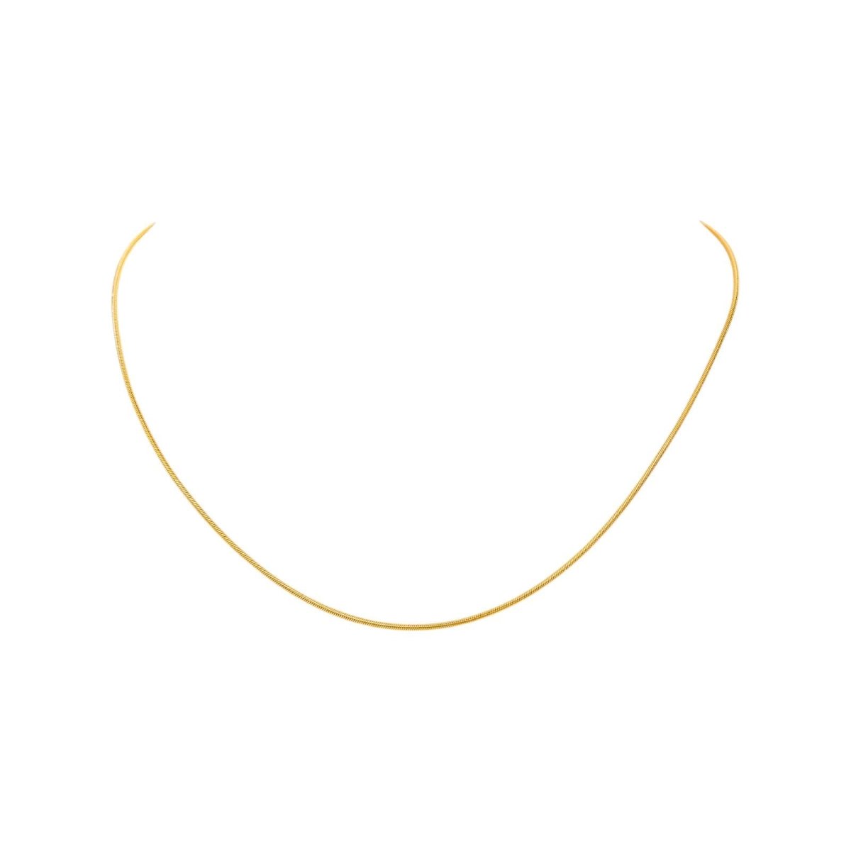 Collier Chaîne en or jaune - Castafiore