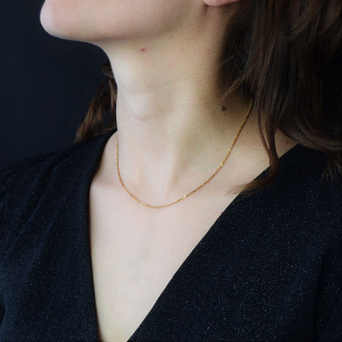 Collier Chaîne en or jaune - Castafiore