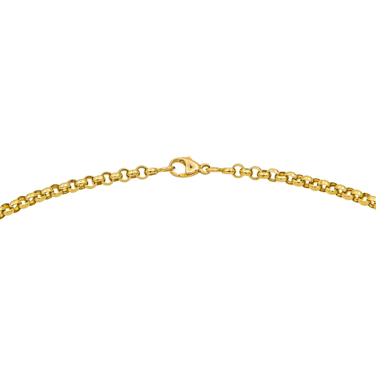 Necklace Yellow gold mesh