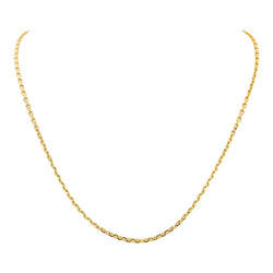 Necklace Maille forçat Yellow gold