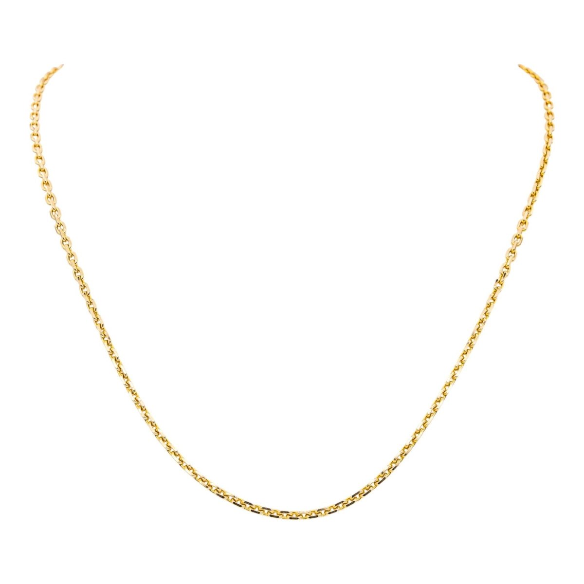 Necklace Maille forçat Yellow gold