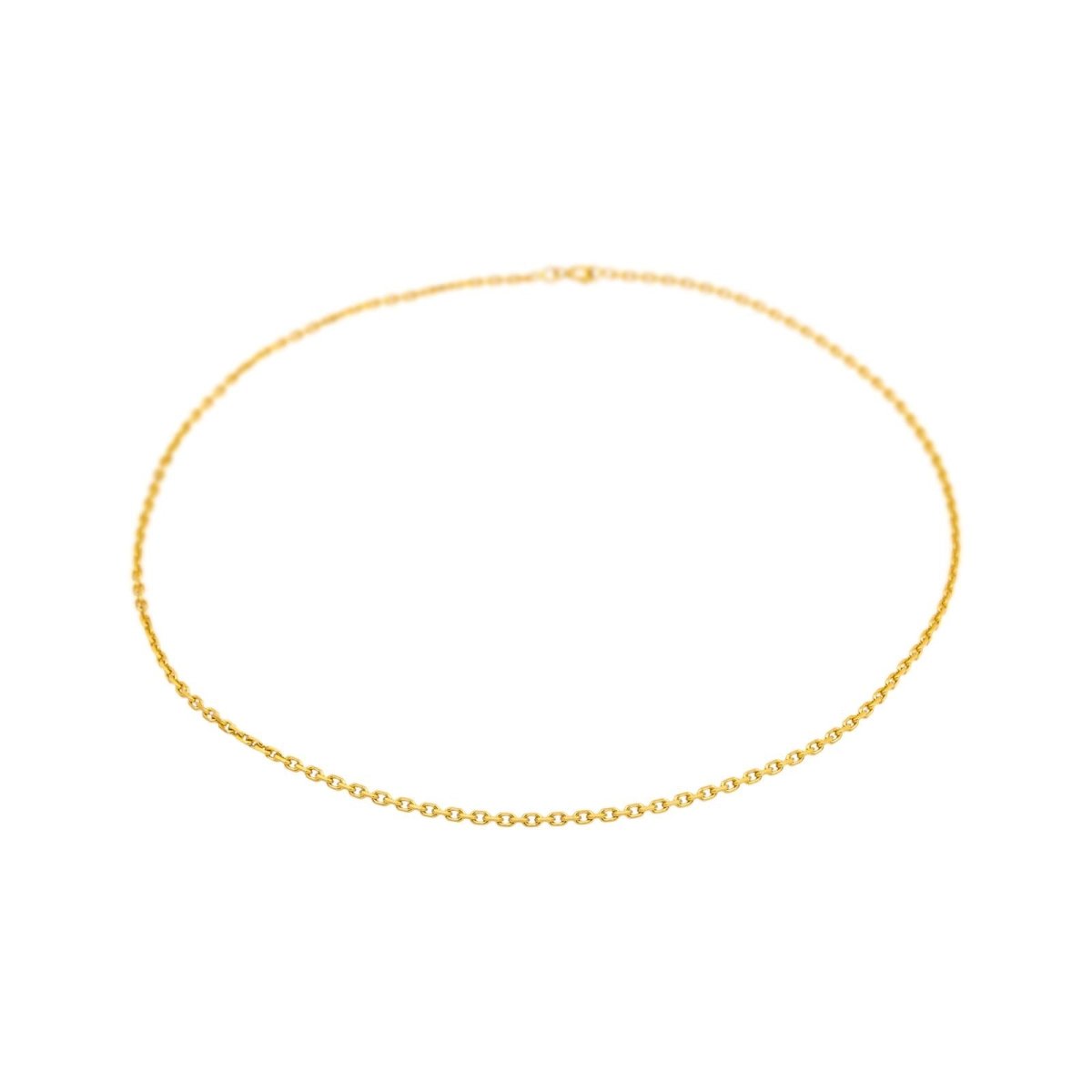Necklace  Maille forçat Yellow gold
