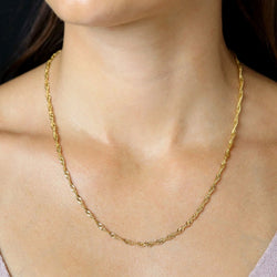 Collier Chaîne en or jaune - Castafiore