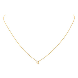 Collier Chaîne en or jaune et diamant - Castafiore