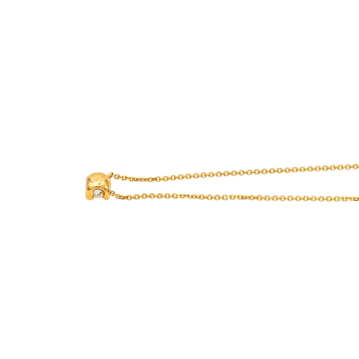 Collier Chaîne en or jaune et diamant - Castafiore