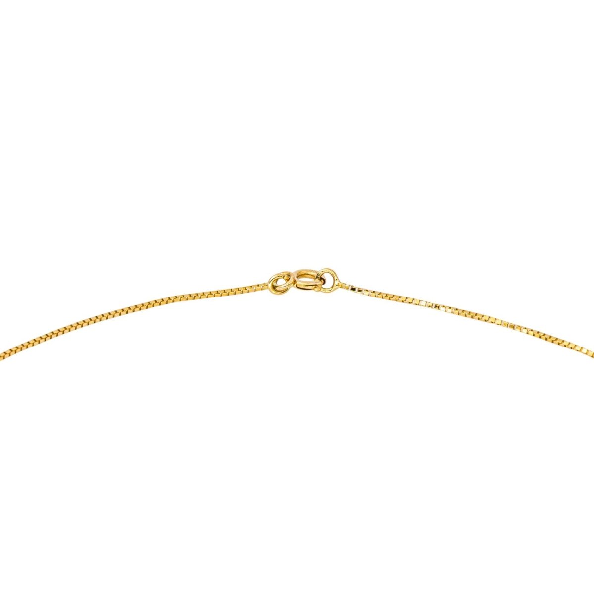 Collier Chaîne en or jaune et diamant - Castafiore