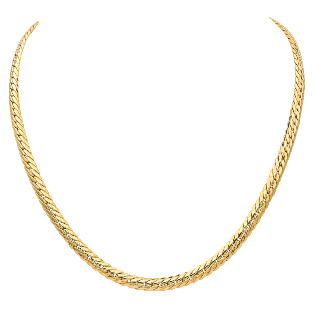 Collier Chaîne en or jaune et or blanc - Castafiore