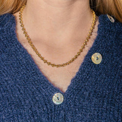 Collier Chaîne en or jaune et or blanc - Castafiore