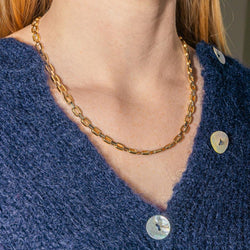 Collier Chaîne en or jaune et or blanc - Castafiore