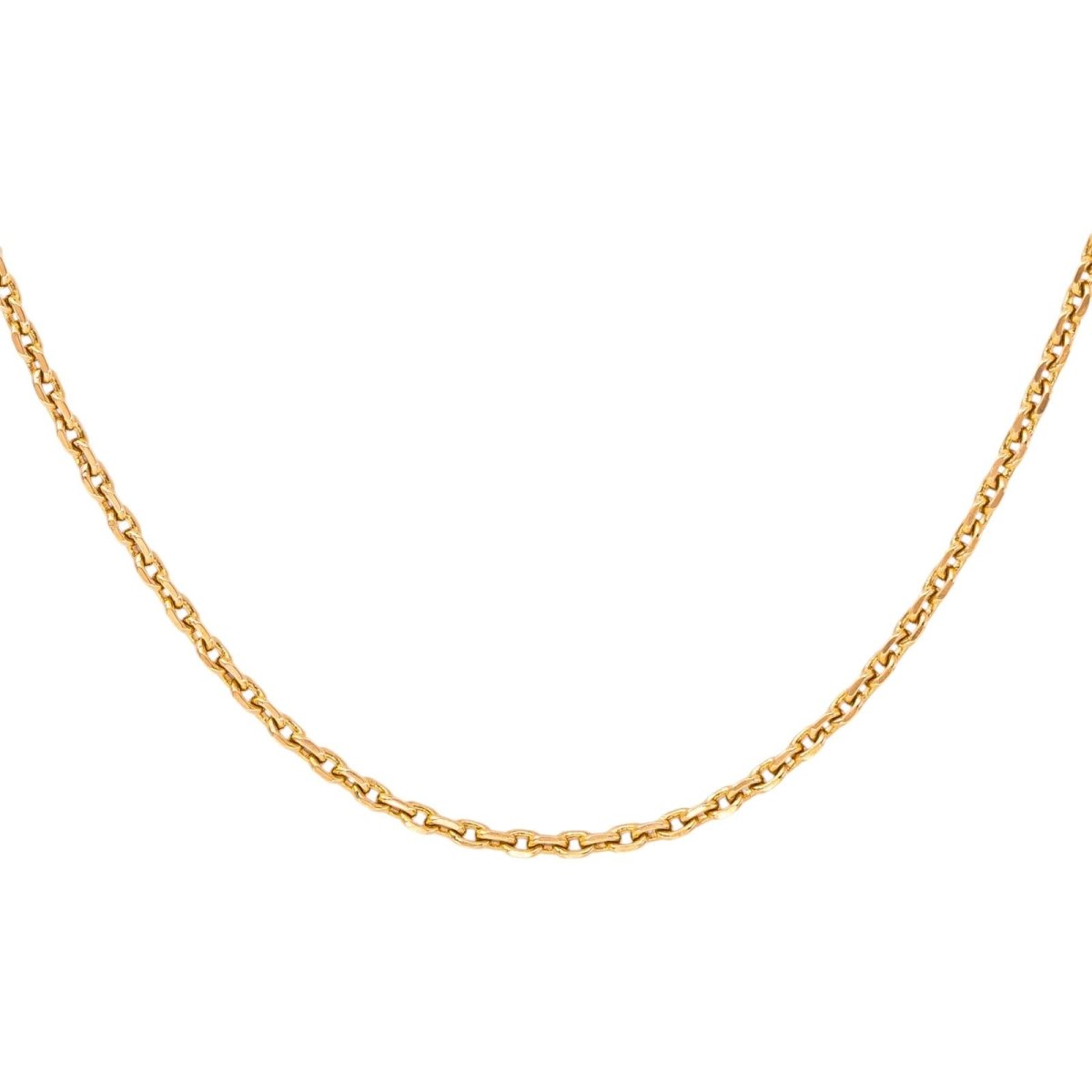 Collier Chaîne en or rose - Castafiore