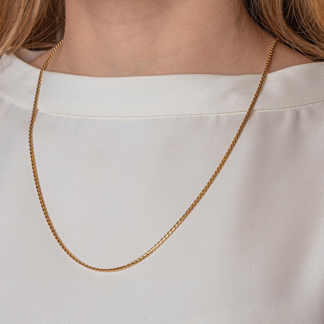 Collier Chaîne en or rose - Castafiore