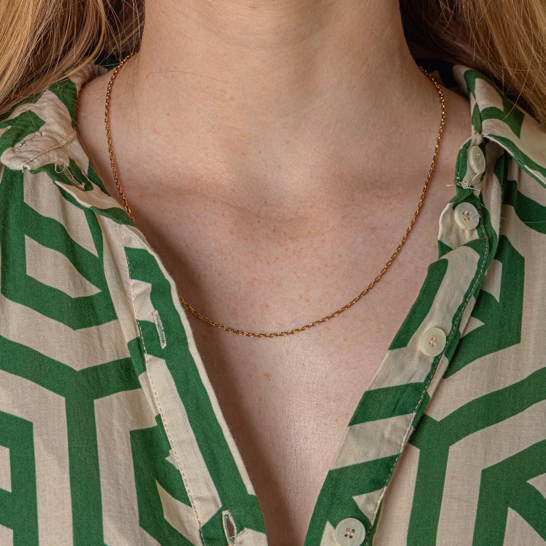 Collier Chaîne en or rose - Castafiore
