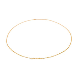 Necklace Maille forçat Rose gold