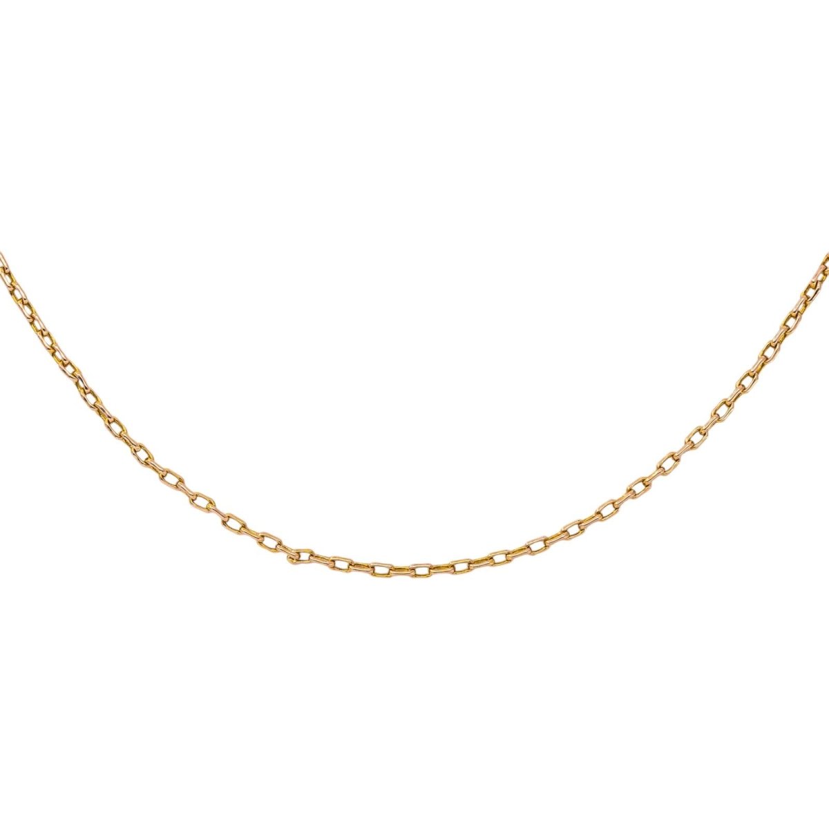 Collier Chaîne en or rose - Castafiore