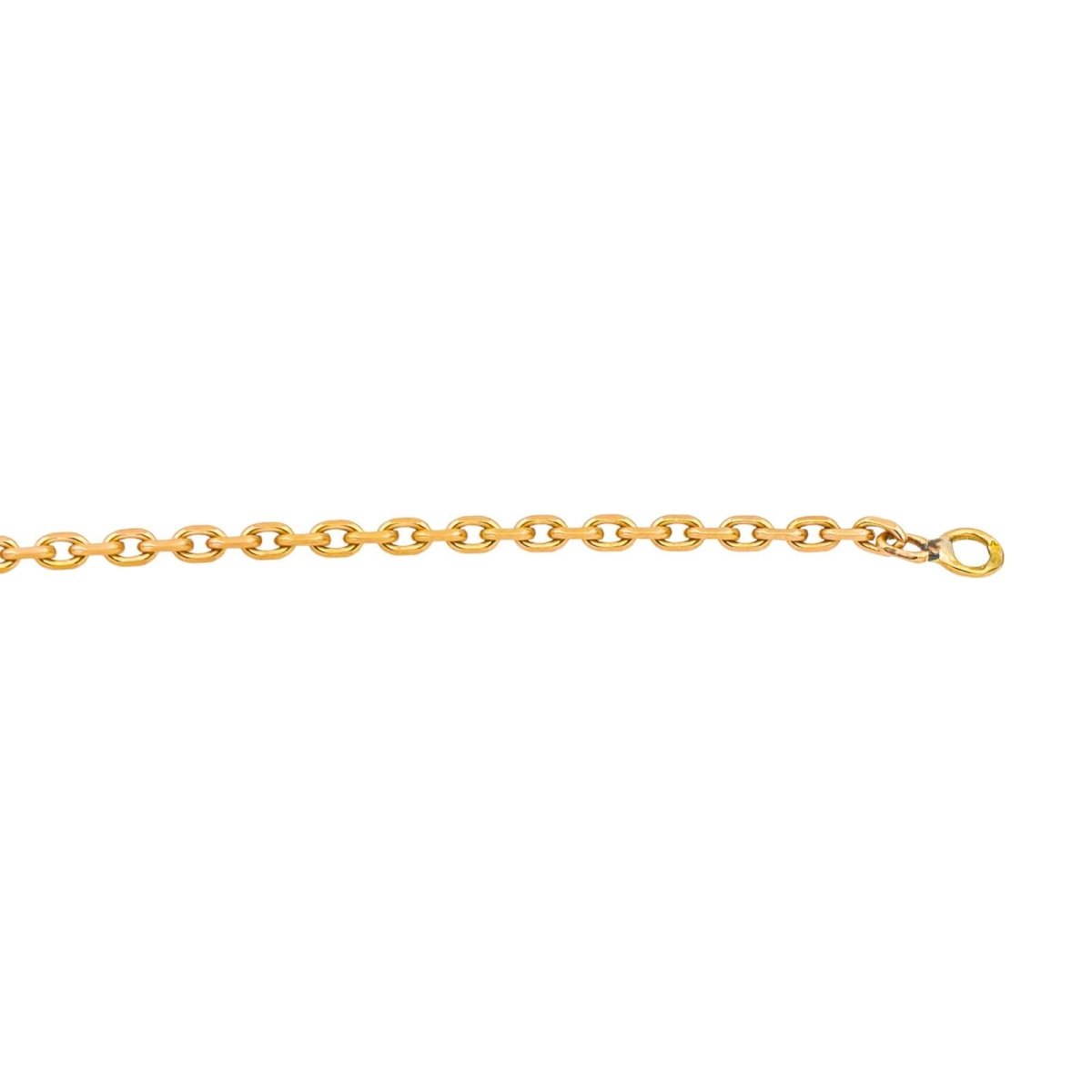 Necklace Maille forçat Rose gold