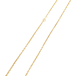 Chain in rose gold.